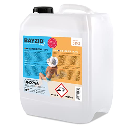 4 x 5 kg BAYZID pH Senker Minus 14,9% von Höfer Chemie für Pool & Schwimmbad zur Senkung des pH Werts