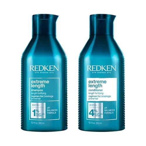 Redken Extreme Length Shampoo 300 ml & Conditioner 300 ml Duo