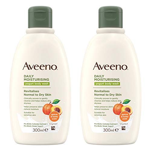 Aveeno Body Wash Daily Moisturizing Joghurt Bodywash Doppelpack 2 x 300 ml