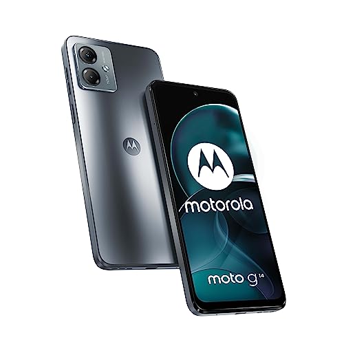 Motorola Solutions Mobile Phone Motorola Moto G14 4GB 128GB Steel Gray - CW - Smartphone - 128 GB (PAYF0000SE)