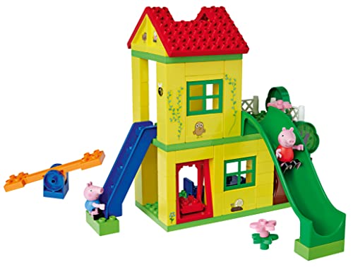 BIG Spielwarenfabrik 800057171 Big-Bloxx Peppa Pig Play House, Bunt