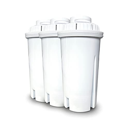 CASO Ersatz-Wasserfilter (6er-Set) - für Heisswasserspender, Verbesserung der Wasserqualität, Reduzierung von Kalk, Chlor und Schadstoffen, 5-schichtiges Filtrationsprinzip