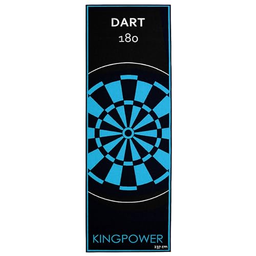 Kingpower Dartteppich Dartmatte Dart Matte Turnier Matte Darts 237 x 80 cm