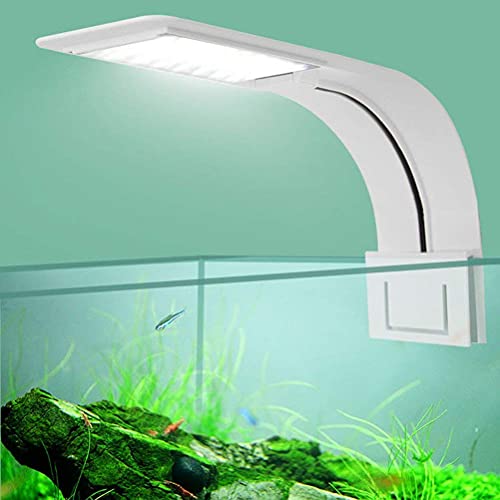 KOKOMALL LED Aquarium Beleuchtung Clip Nano Licht Pflanzenlicht Voll Spectrum Lampe für Fisch Tank 23-50CM