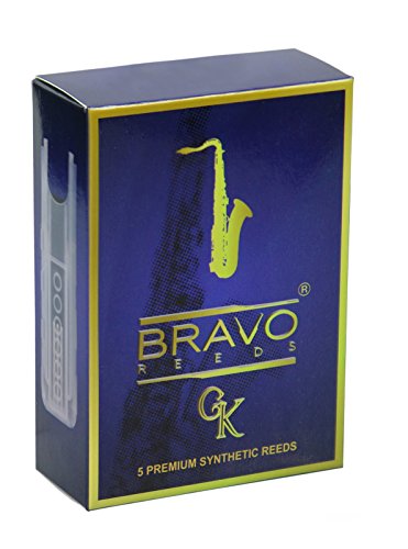 BRAVO Blätter synthetischen Rohrblatt br-ts20 Tenor Saxophon (5 Stück)