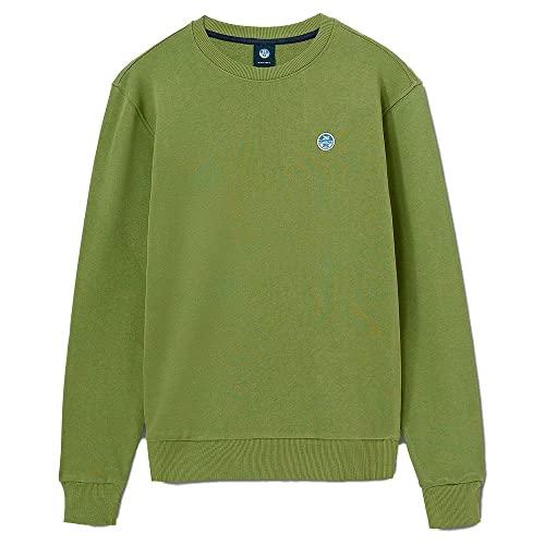 NORTH SAILS - Men's crewneck sweatshirt with logo patch - Size 3XL