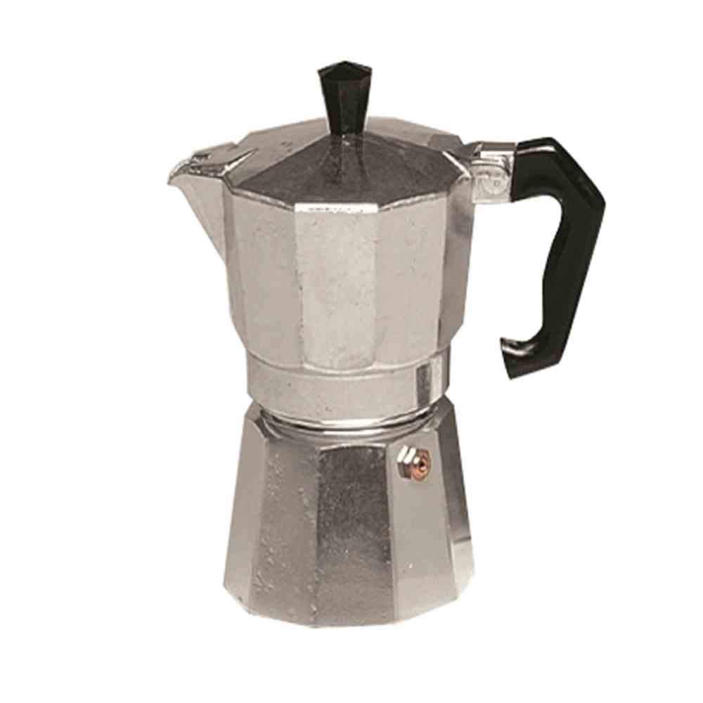 KRÜGER Nova CAFFETERIA MOKYTA Espressokocher 9 Tassen Alu, Silber