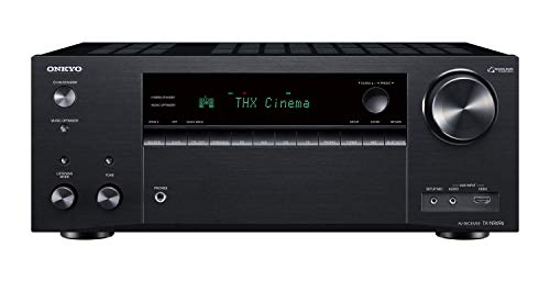 Onkyo TX-NR696 Smart-AV-Receiver funktioniert mit Sonos - 4K Ultra HD - AirPlay 2 - Dolby Atmos (2019-Modell) (erneuert )