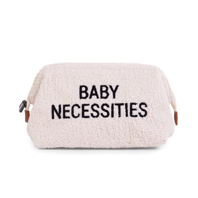 CHILDHOME Baby Necessities Kulturbeutel - Teddy Altweiss 27x13x15cm (LxBxH)