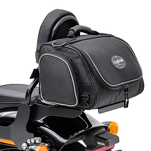 Motorrad Hecktasche Kompatibel für Soziussitz oder Gepäckträger Craftride TM2 14L