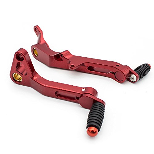 FXCNC Racing Motorcycle Brake Clutch Gear Shift Pedal Levers Fit for Ducati Monster 821 1200, Monster 821 Stripe 2015