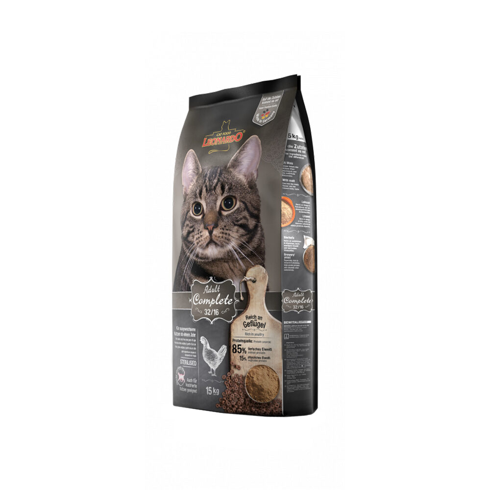 Leonardo Adult Complete 32/16 [7,5kg] Katzenfutter | Trockenfutter für Katzen | Alleinfuttermittel für ausgewachsene Katzen Aller Rassen ab 1 Jahr