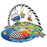 LAMAZE Freddie The Firefly Baby Activity Play Mat , 3-in-1 Baby Gym With 3 Sensory Toys For Babies , Newborn Toy For Sensory Play