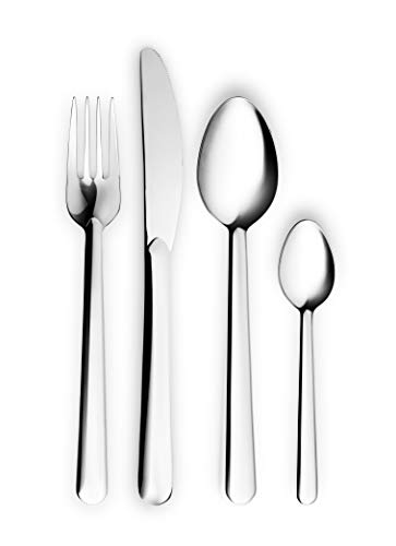 EVA SOLO | Legio Nova | Flatware set in Polished Stainless Steel | 48-piece