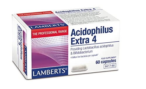 Nutricosmetics - Lamberts Acidophilus Extra 4 60 Caps
