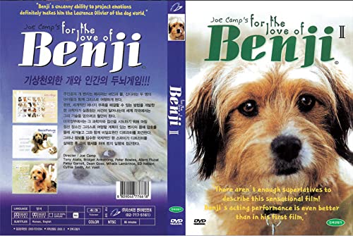 Benji II - Für die Liebe von Benji (1977) Alle Region DVD (Region 1,2,3,4,5,6 Kompatibel Regie Joe Camp Darsteller Patsy Garrett, Cynthia Smith, Allen Fiuzat..