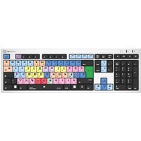 Logickeyboard LKB-MCOM4-AJPU-FR Tastatur USB AZERTY Französisch Silber (LKB-MCOM4-AJPU-FR)