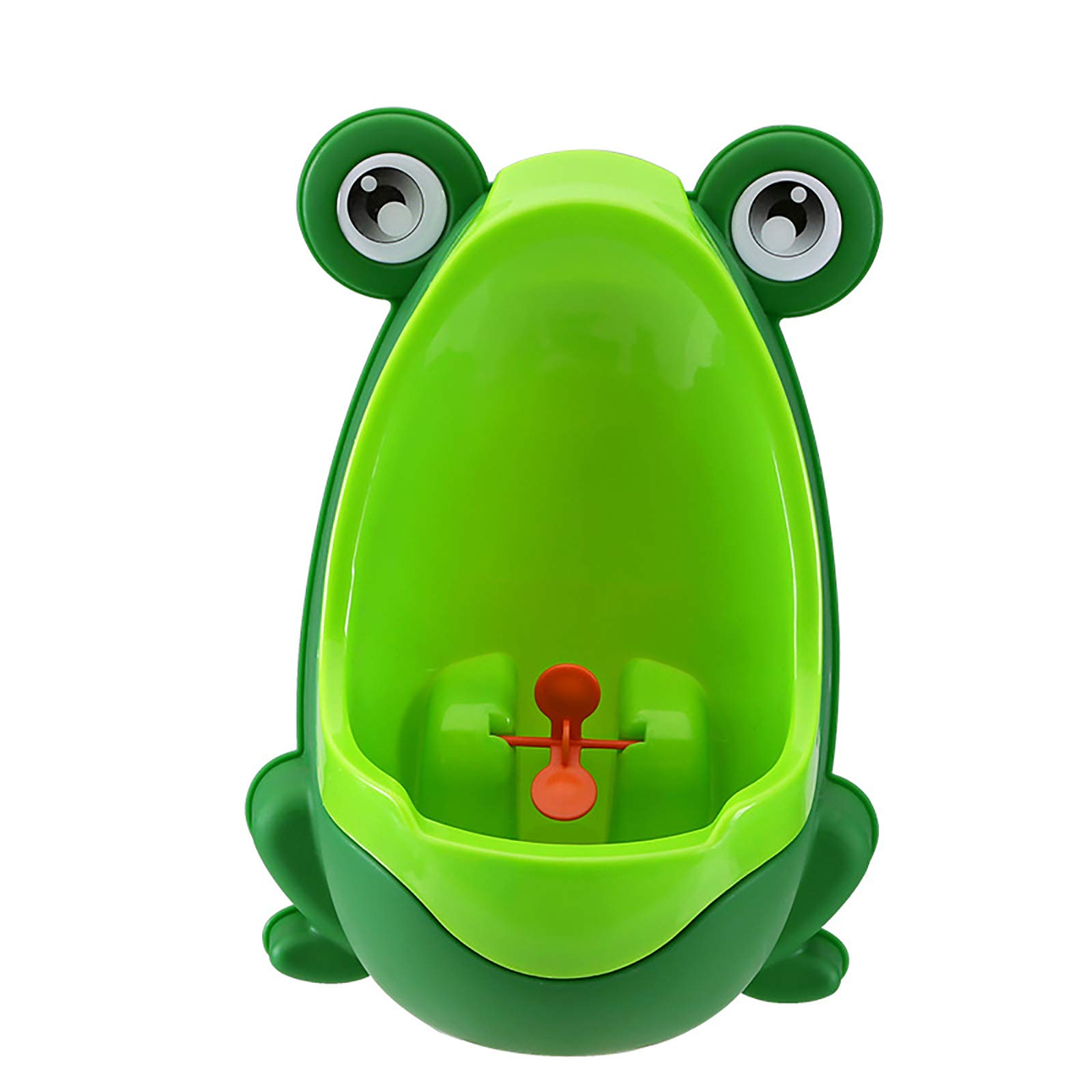 SXXYXH Stehendes Baby-Urinal, perfektes süßes Frosch-Trainings-Töpfchen, mit lustigem Ziel-Ziel Wandmontierter Junge Pee Bottles Kids Urinal Pee Trainer Urin,Grün