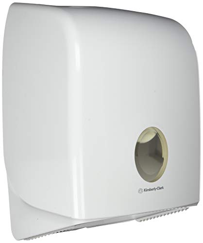 Aquarius, 6958, Single Mini Jumbo, Spender für Toilettenpapierrollen, Weiß, 1 x 1 Spender