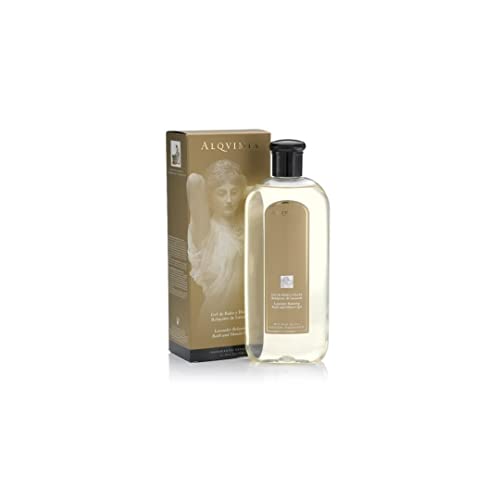 Alqvimia | Entspannendes Lavendel Duschgel | Spendet Feuchtigkeit, entspannt und schützt die Haut | 400 ml