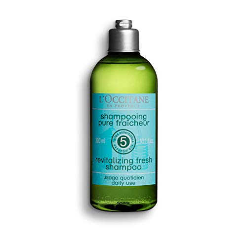 L'Occitane Revitalizing Fresh Shampoo unisex, Haarpflege, 1er Pack (1 x 300 ml)