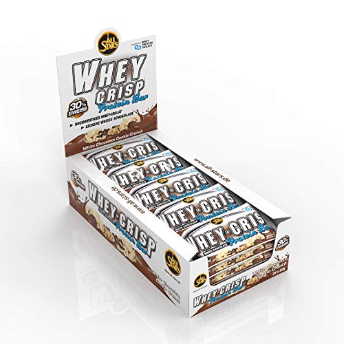 All Stars Whey-Crisp Bar, White Chocolate Cookie Crunch, 25er Pack (25 x 50 g)