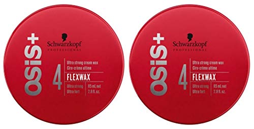 Schwarzkopf Professional – Pack Duo Osis+ Flexwax Haarpaste, 2 x 85 ml