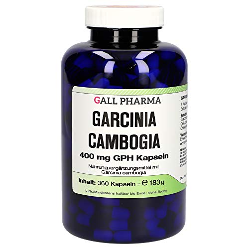 Gall Pharma Garcinia Cambogia 400 mg GPH Kapseln, 1er Pack (1 x 360 Stück)