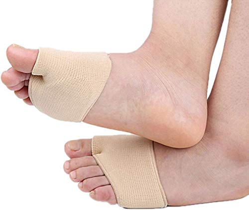 pedimendtm Stoff Metatarsal Sleeve (2pair – 4) | Ball von Fuß Kissen mit Sohle Kissen Gel Pad | Fuß Badeschuhe für lindern Druck | entlasten aus Schwielen/Morton-Neuralgie/Rheuma | Unisex | Foot Care