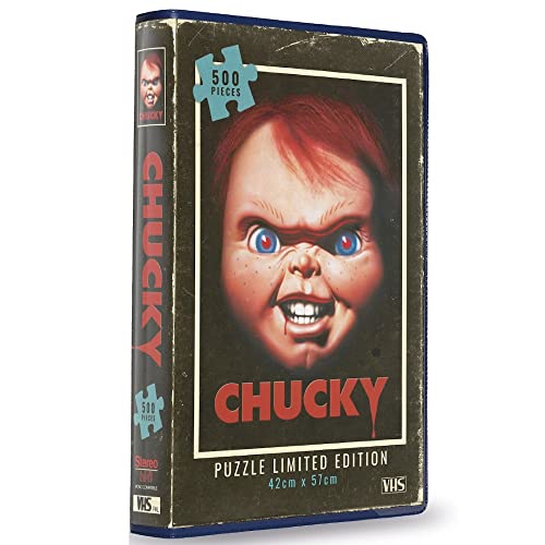SD TOYS - 500 Teile VHS Chucky Limited Edition Puzzle (SDTUNI25588)