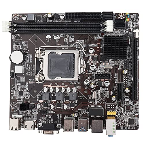 Motherboard, LGA 1155 USB3.0 DDR3-Speicher Desktop-Computer Motherboard SATA-Mainboard, HDMI HD-Grafik, für Intel B75