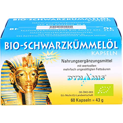 Ägyptisches Schwarzkümmelöl Bio Kapseln