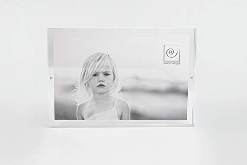 Mascagni M215 Bilderrahmen aus Acryl, transparent, 20 x 30 cm