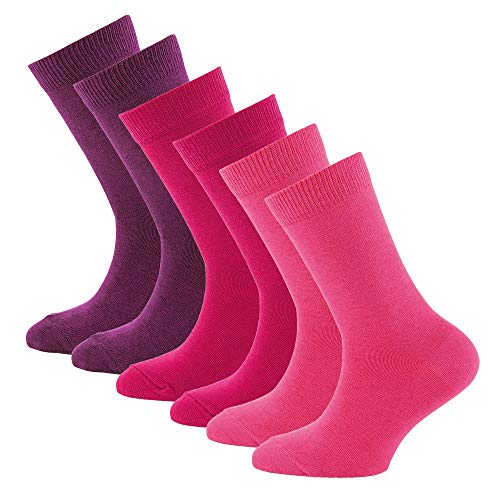 EWERS-Store M dchen Kindersocken fÃƒ¼r MÃƒ¤dchen Socken, Pink - Lila, 39-42 EU