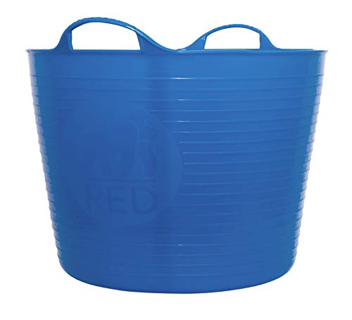 Decco Ltd Tubtrug Gartenkorb, flexibel, groß, 38 l L blau