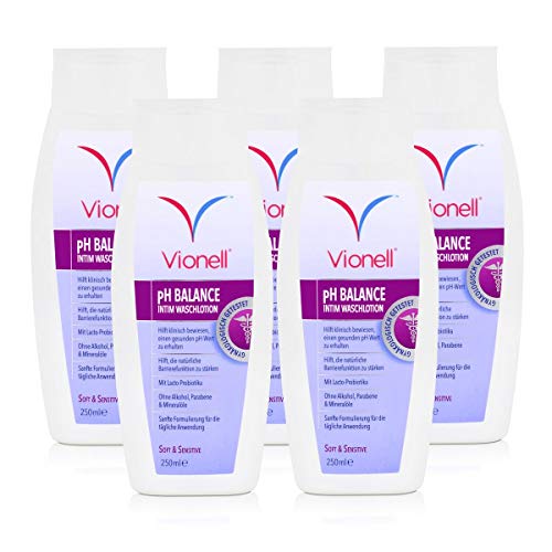 Vionell Intim Waschlotion pH Balance Soft & Sensitive 250ml (5er Pack)