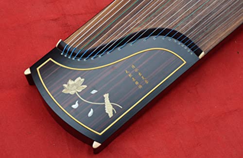 Chinesische Guzheng Muschelschnitzerei, 21 Saiten, 163 cm (163 cm, A)