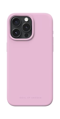 IDEAL OF SWEDEN Griffige Silikon-Handyhülle mit Einer glatten Haptik und leichtem Gefühl - Schützende stoßfeste Hülle in trendigen Farbdesigns, Kompatibel mit iPhone 15 Pro Max (Bubblegum Pink)