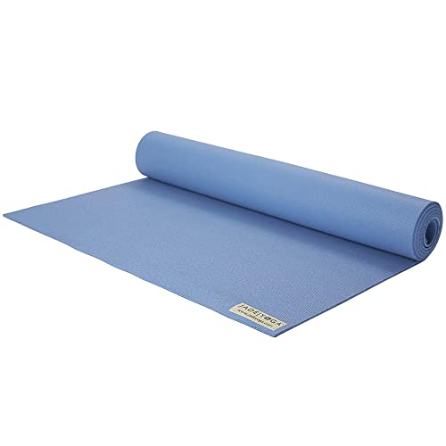 Jade Yoga - Harmony Yogamatte (1,9 cm dick x 61 cm breit x 172,7 cm lang – Farbe: Schieferblau.