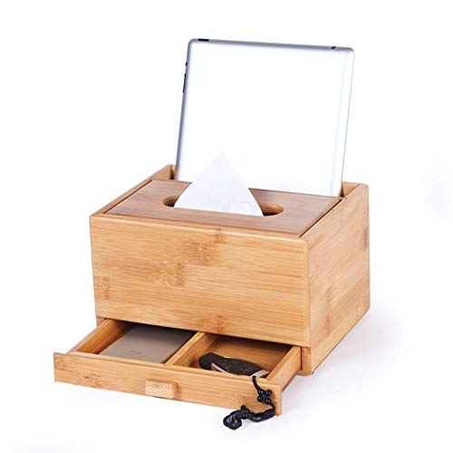 ZXGQF Tissue Box Bambus Holz Papier Handtuchhalter Für Zuhause BüroAuto Dekoration Tissue Box Halter