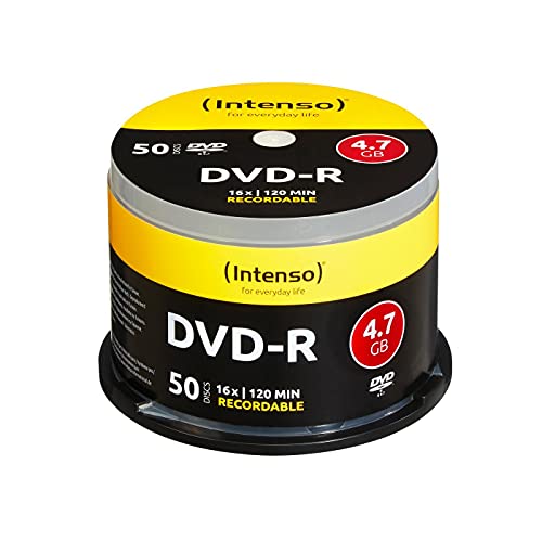 Intenso 50 DVD-R 4,7GB 16x Cake Box