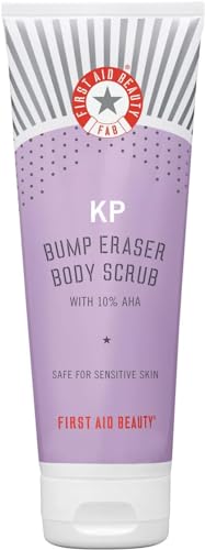 First Aid Beauty KP bump eraser body scrub mit 10% aha, 8 unzen 8 unzen
