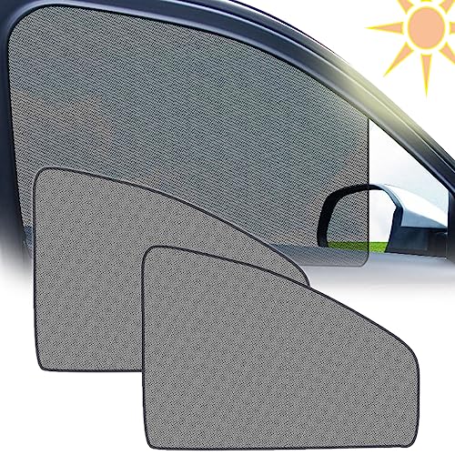 Auto Sonnenschutz für Seitenfenster, für KIA Sportage JE 2004-2010 Vorne und Hinten, Sonnenschutzvorhang, Blockiert UV-Mücken, Magnetische Saugwirkung, Schwarzes Nylonnetz,1 Set of 6 Pieces