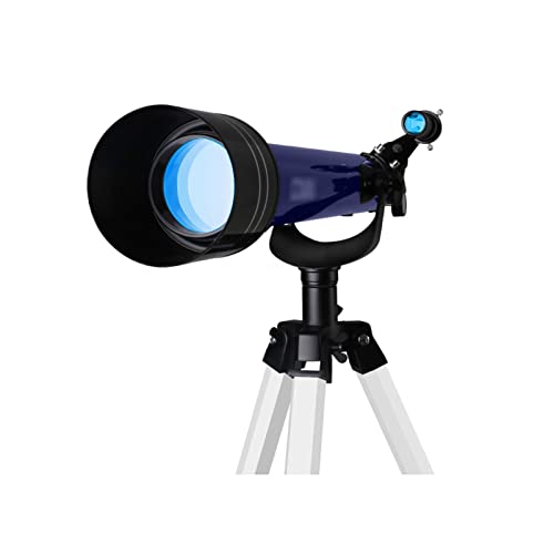Tragbares Refraktor-Teleskop, Reise-Kinderteleskop, astronomische Refraktor-Teleskope für Erwachsene Anfänger, mit Tragetasche und höhenverstellbarem Stativ