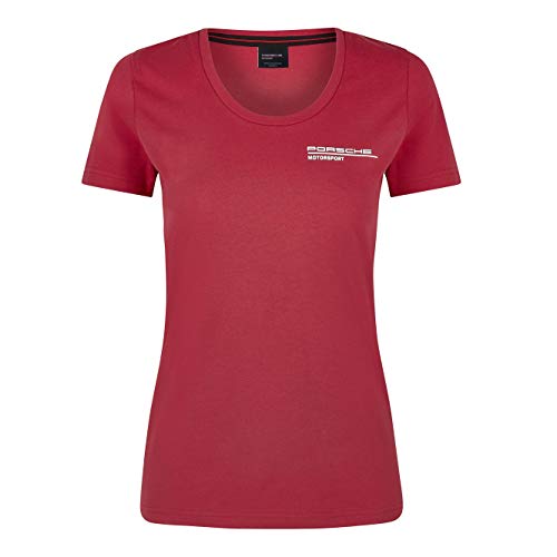 Porsche Motorsport Damen T-Shirt Rot - Rot - Mittel