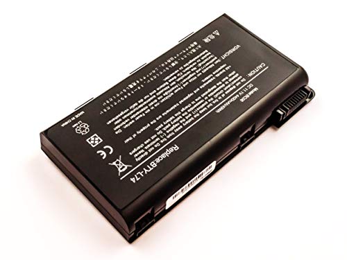 MobiloTec Akku kompatibel mit Wortmann Terra Mobile 1746, Notebook/Netbook/Tablet Li-Ion Batterie