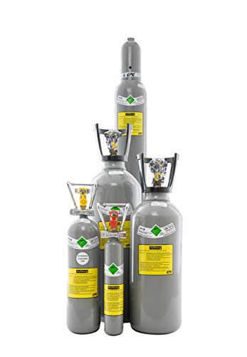 CO2 Flasche, gefüllt mit Kohlendioxid E290, lebensmittelgeeignet (6 kg Getränke Kohlensäure)