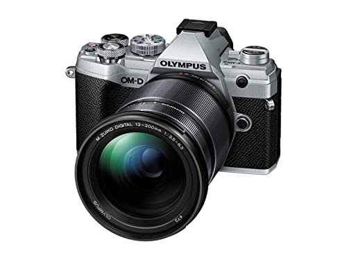 Olympus OM-D E-M5 M III+ED 12-200 mm silber, Kamera-Kit