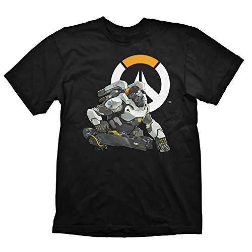 Overwatch T-Shirt Winston Logo, Größe XXL