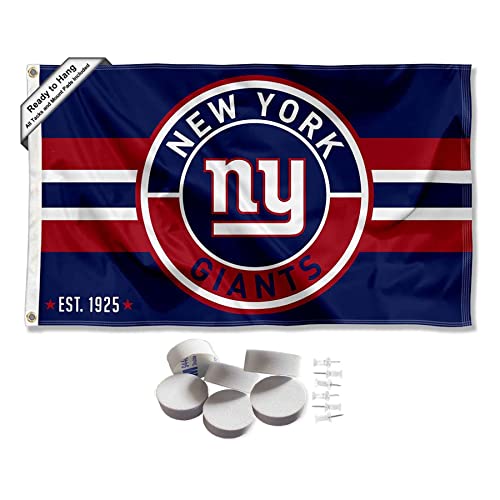New York Giants Patch Banner und Tapisserie Wandaufkleber